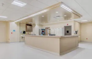 Interior view of Ft. Meade Surgical Tower Addition in Ft. Meade, South Dakota
