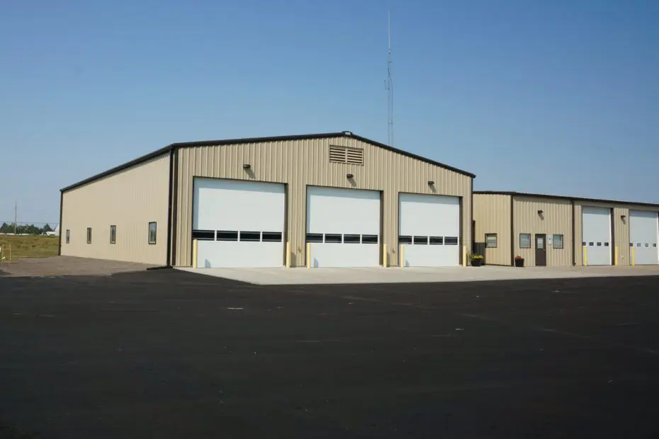 Exterior view of the Kadoka SDDOT Maint. Facility